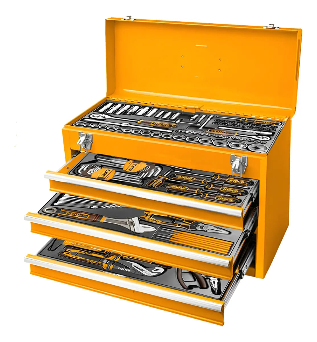Ingco HTCS221321 132-Piece Industrial Tool Chest Set